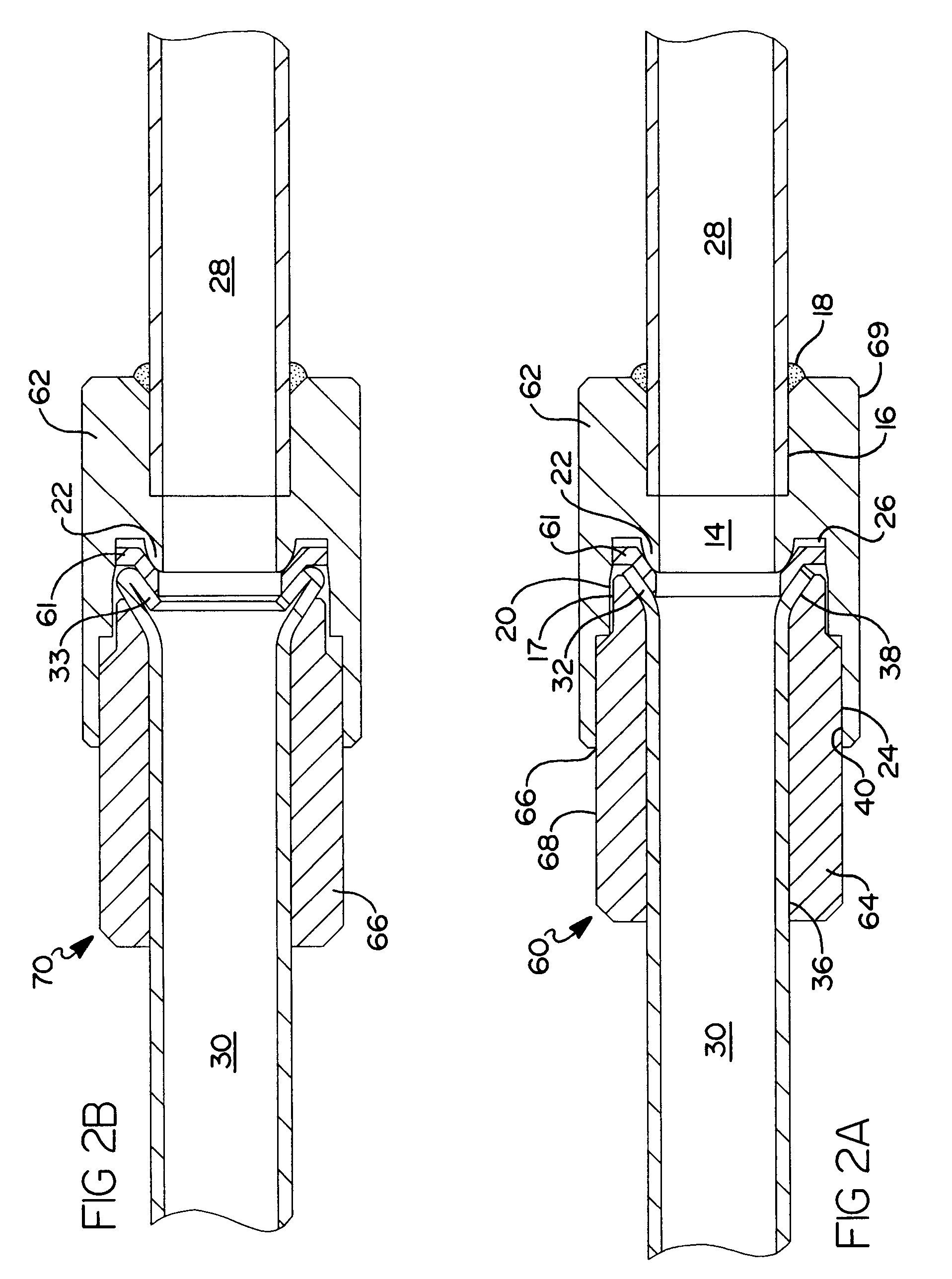 Flare fitting assembly with metal-to-metal line seal