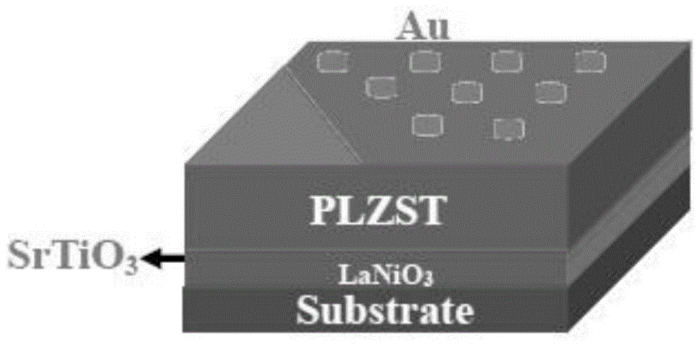 Electrocaloric effect refrigeration composite thick film material