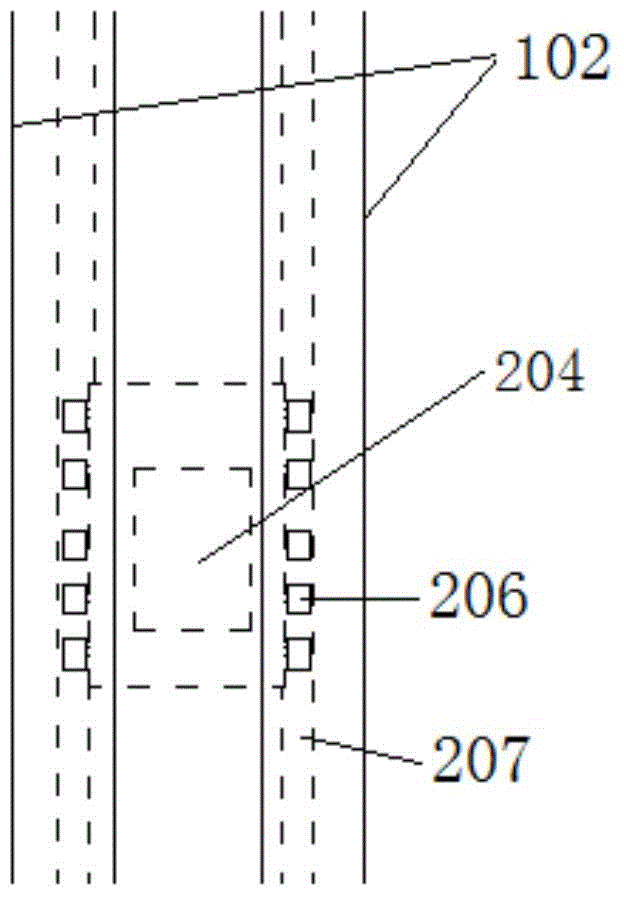 Tea mashing method of double-pestle tea-mashing machine