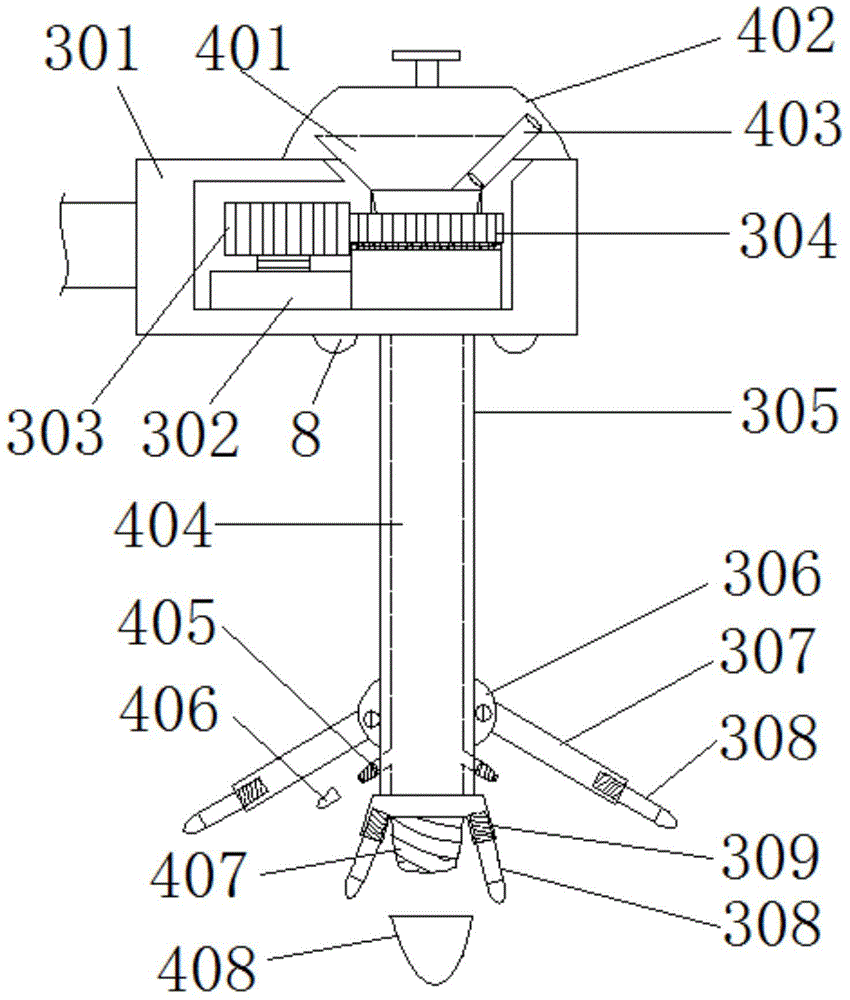 Tea mashing method of double-pestle tea-mashing machine