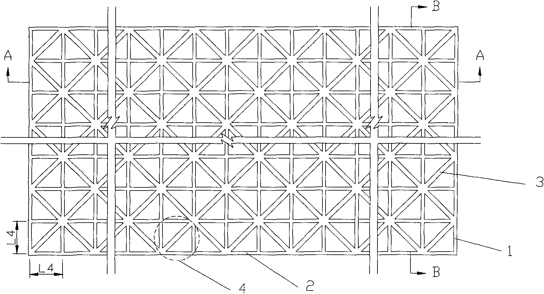 Grid steel bridge deck