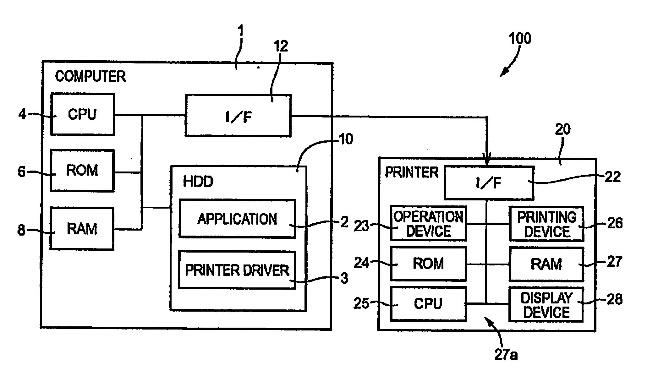 Print data transmission to imager of print data for downloadable font in data transmitting sequence reflecting differences in page sequence between original pages and print pages