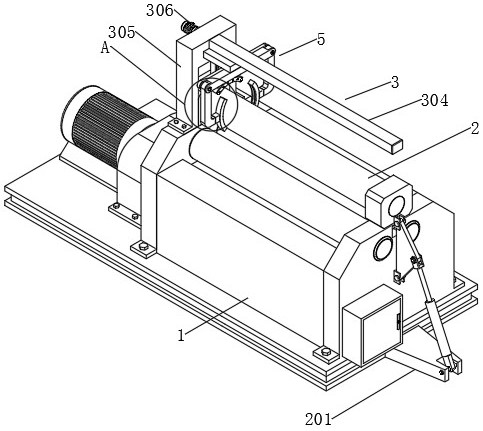 A plate rolling machine for plate processing with automatic unloading function