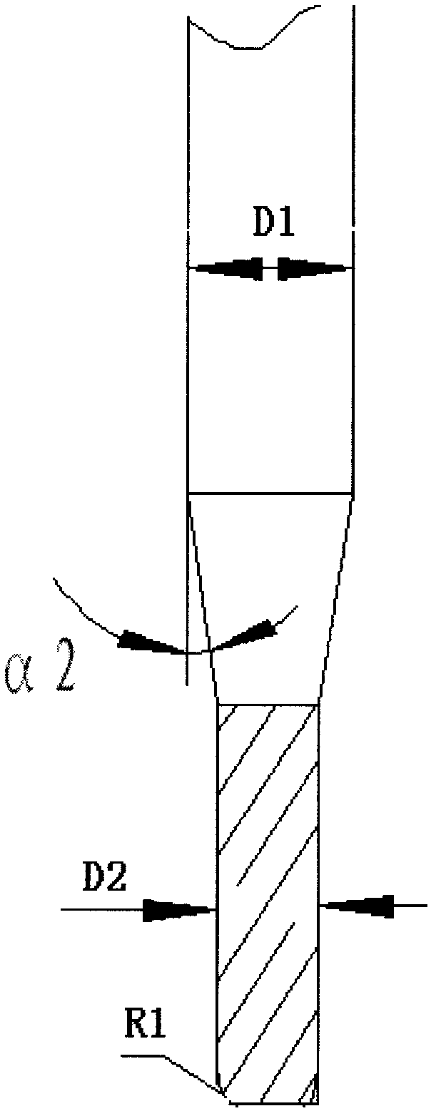 Five-shaft milling method for complex curved surface