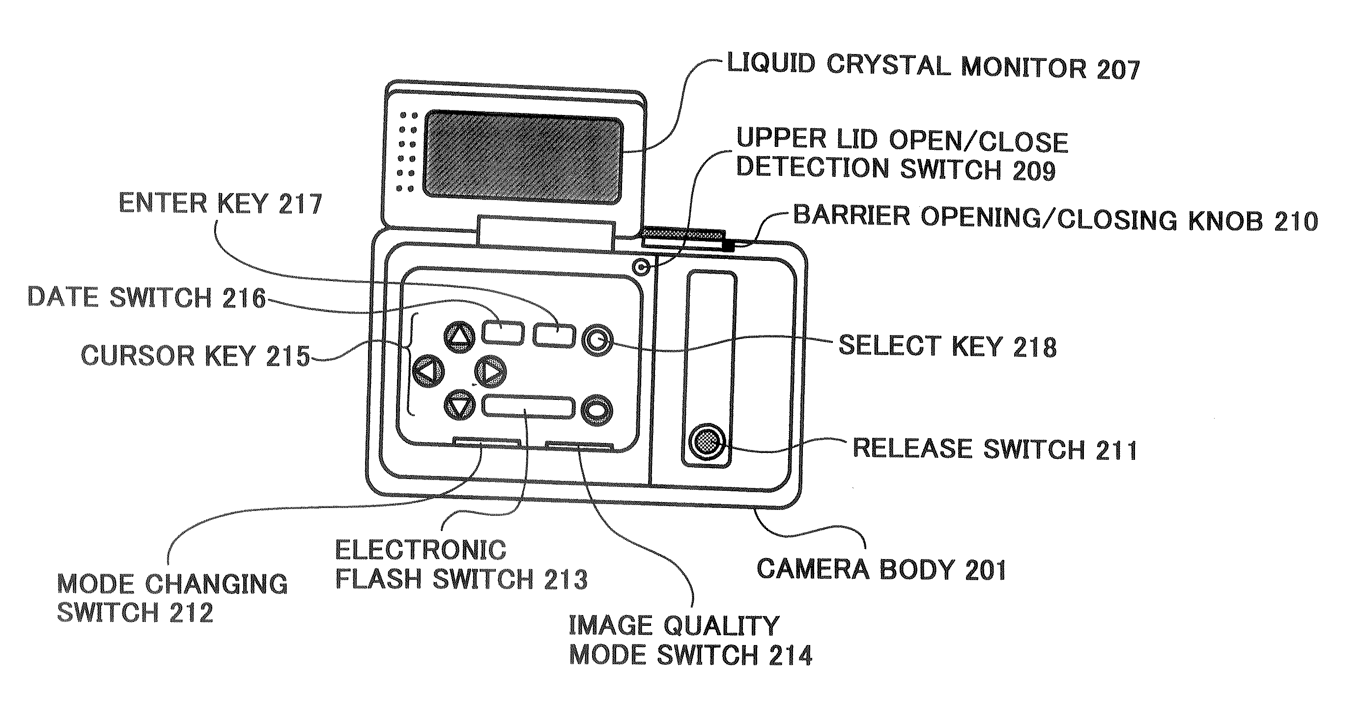 Image pickup device, automatic focusing method, automatic exposure method, electronic flash control method and computer program