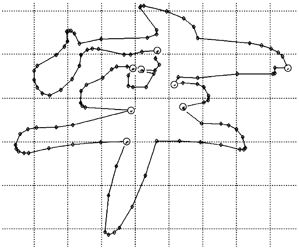 B spline fitting optimization method based on gradual approximation of original contour