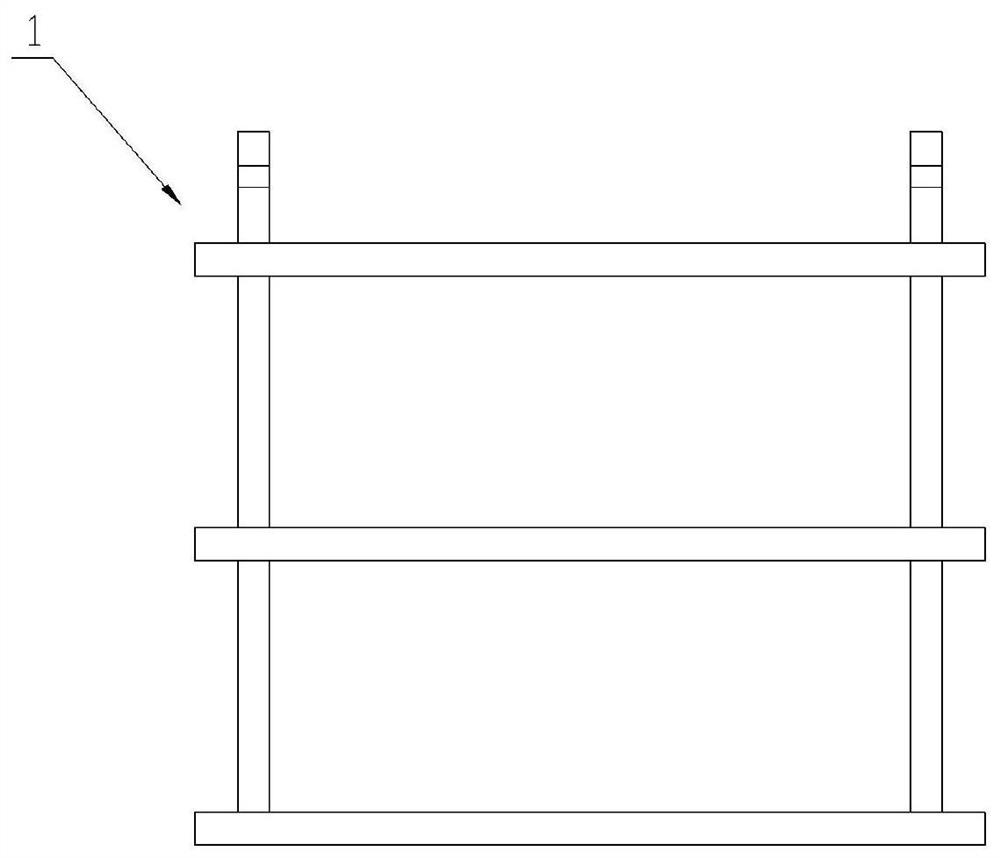 Super high-rise building foundation raft construction method