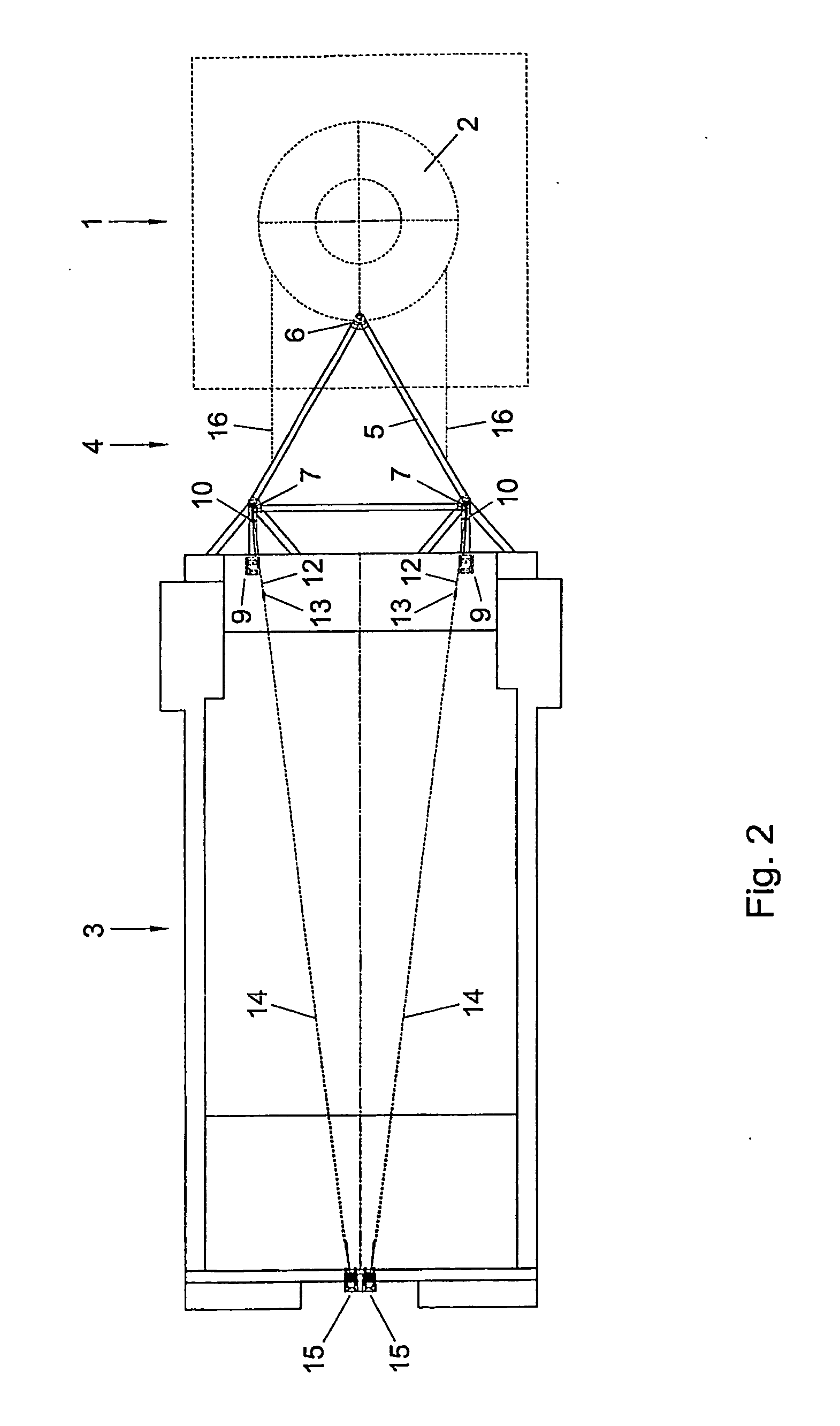 Apparatus for Connecting Two Offshore Units