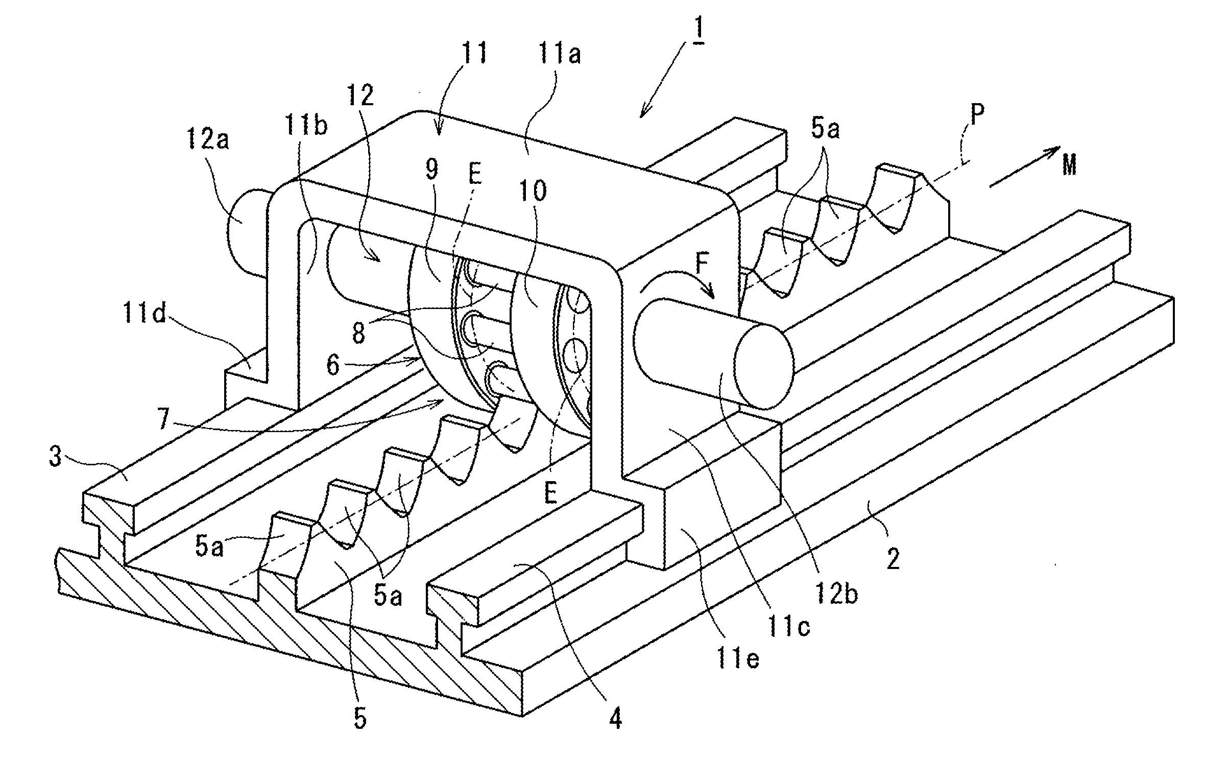 Pin Roller Type Pinion Device