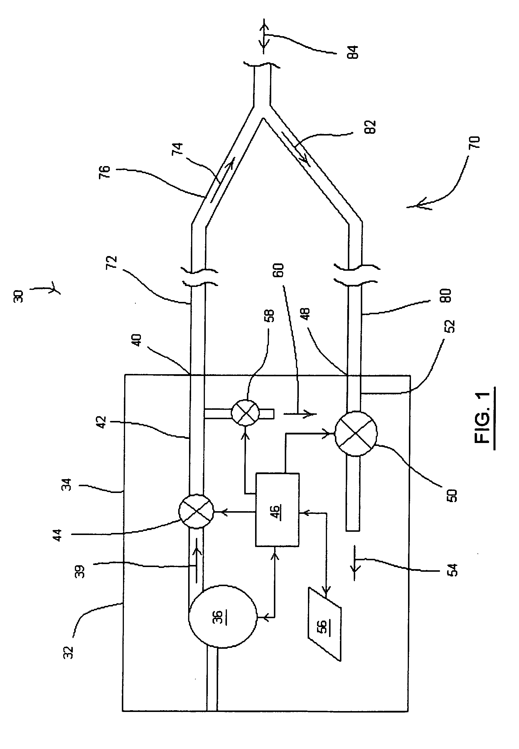 Ventilator adaptable for use with either a dual-limb circuit or a single-limb circuit