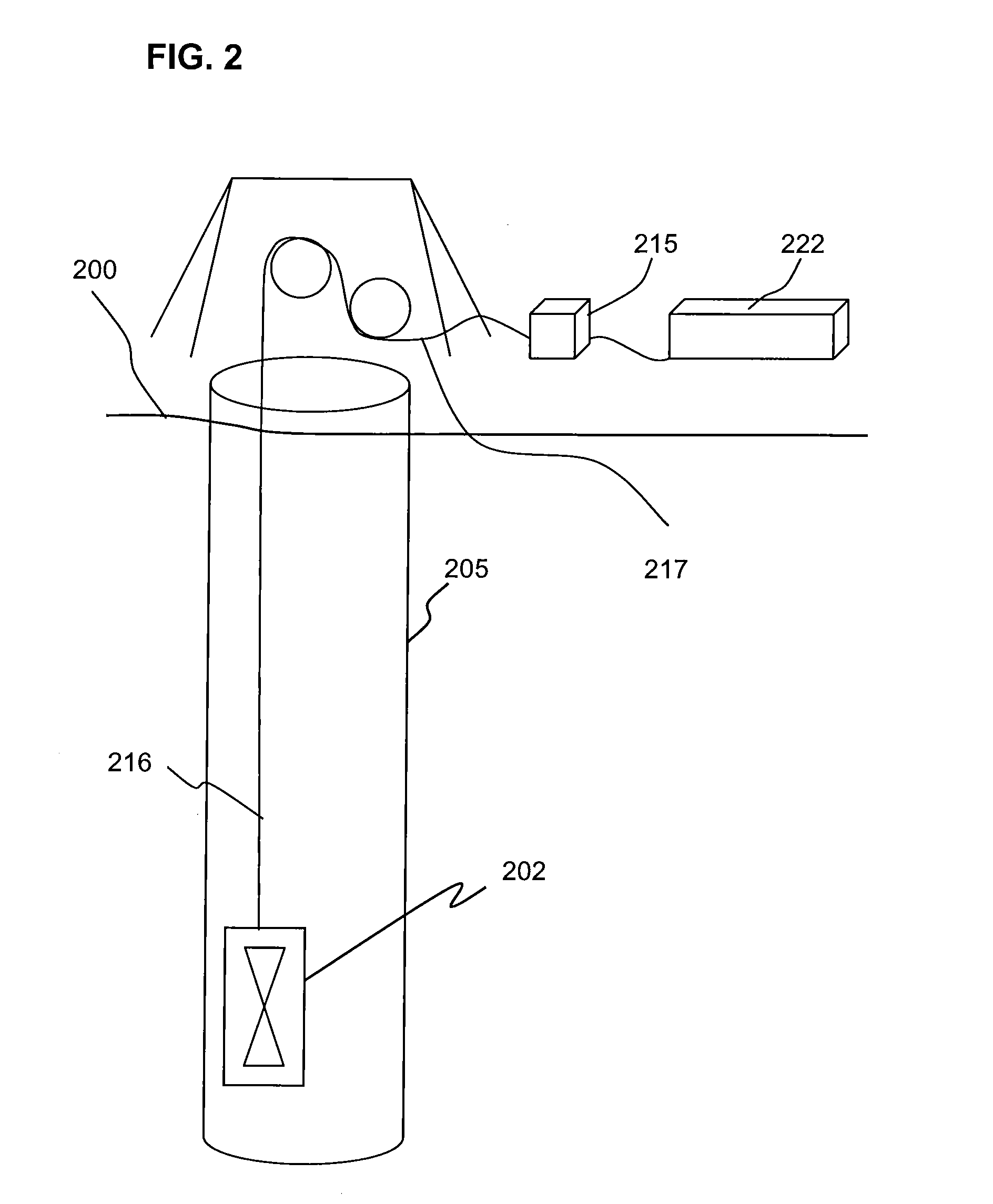 Wellbore casing mounted device for determination of fracture geometry and method for using same