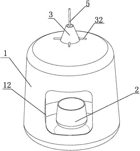 Flowerpot for indoor plant cultivation