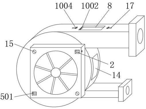 Turbocharger with silencing function