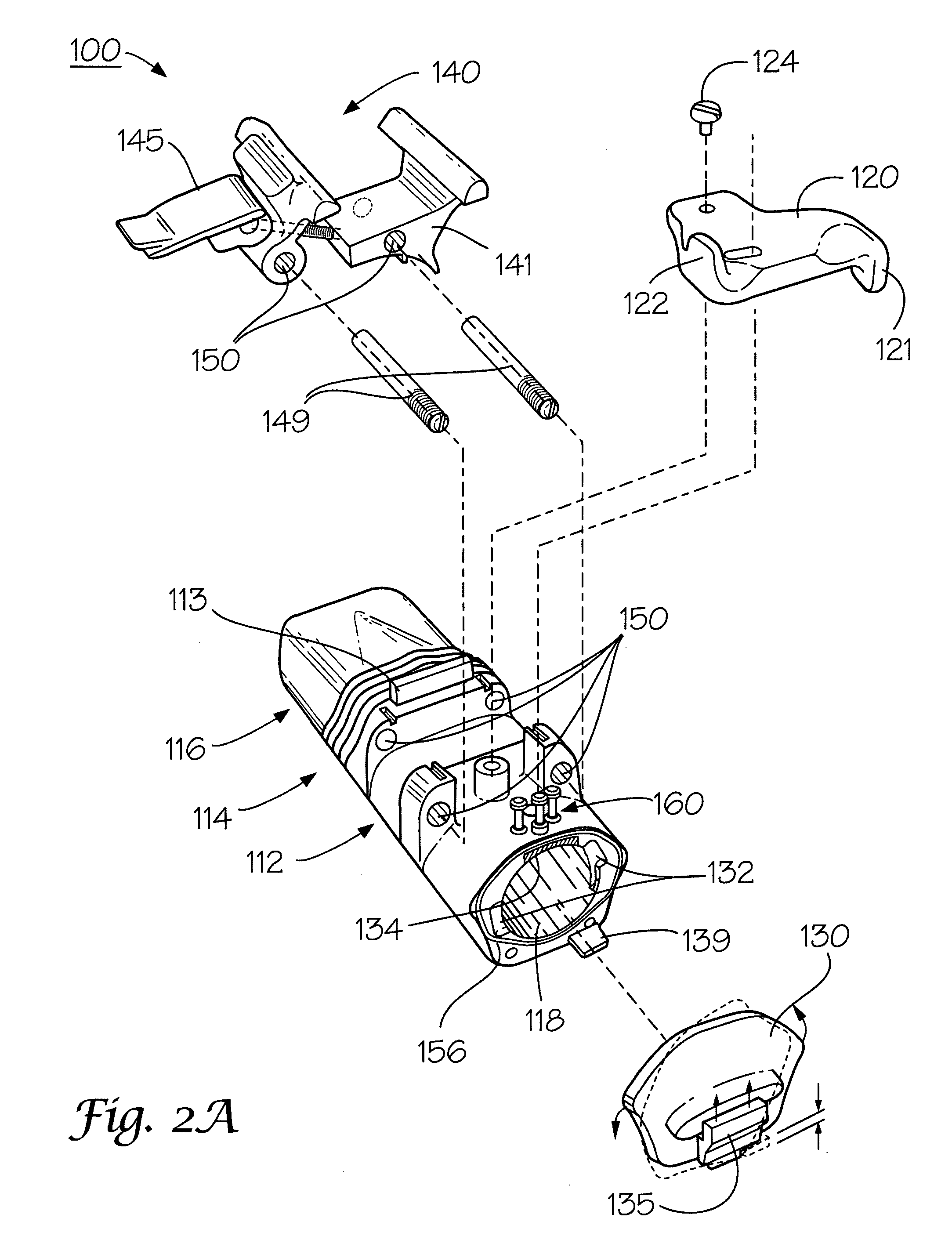 Offset mountable light accessory