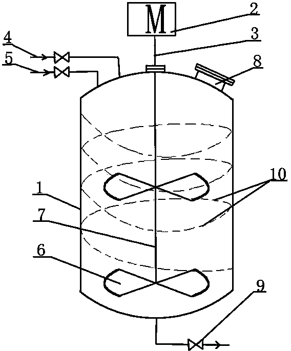 Adsorption stirring kettle