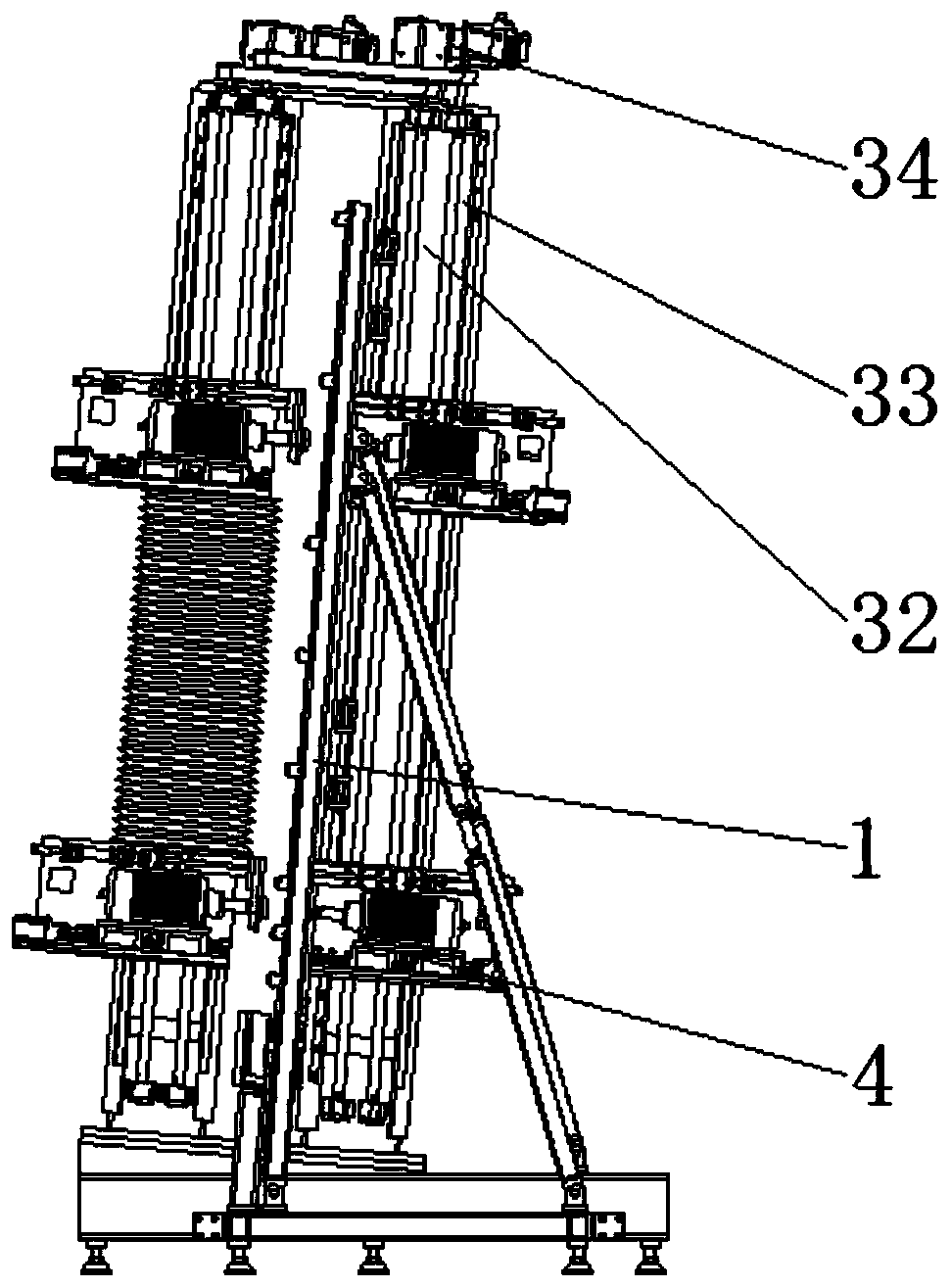 Vertical drilling machine