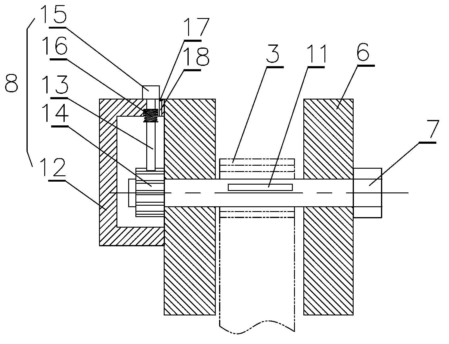 Direct-current 500kV circuit lower composite insulator flexible ladder