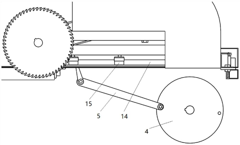 Novel moso bamboo saw bench