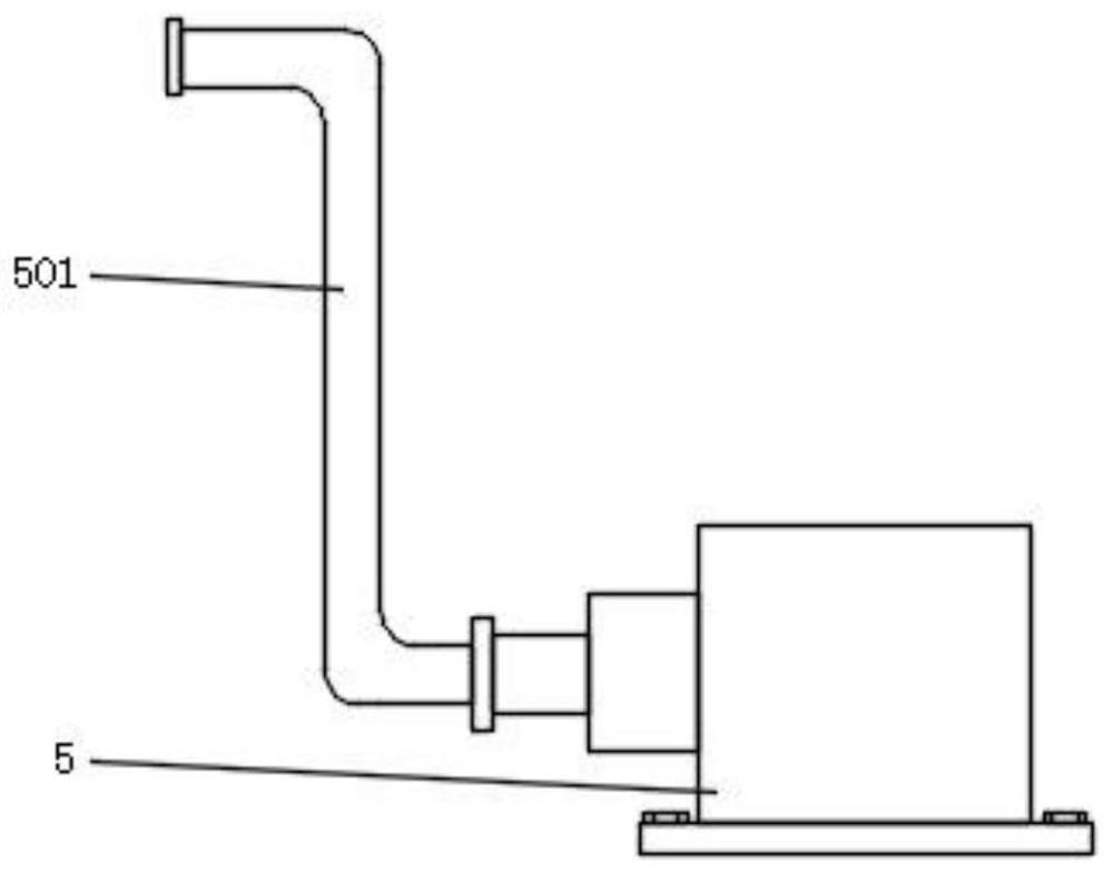 Rapid drainage device for intensive care medicine department