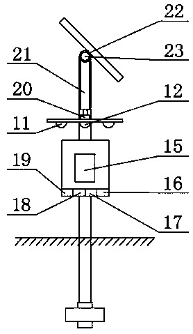 Remote soil monitoring device