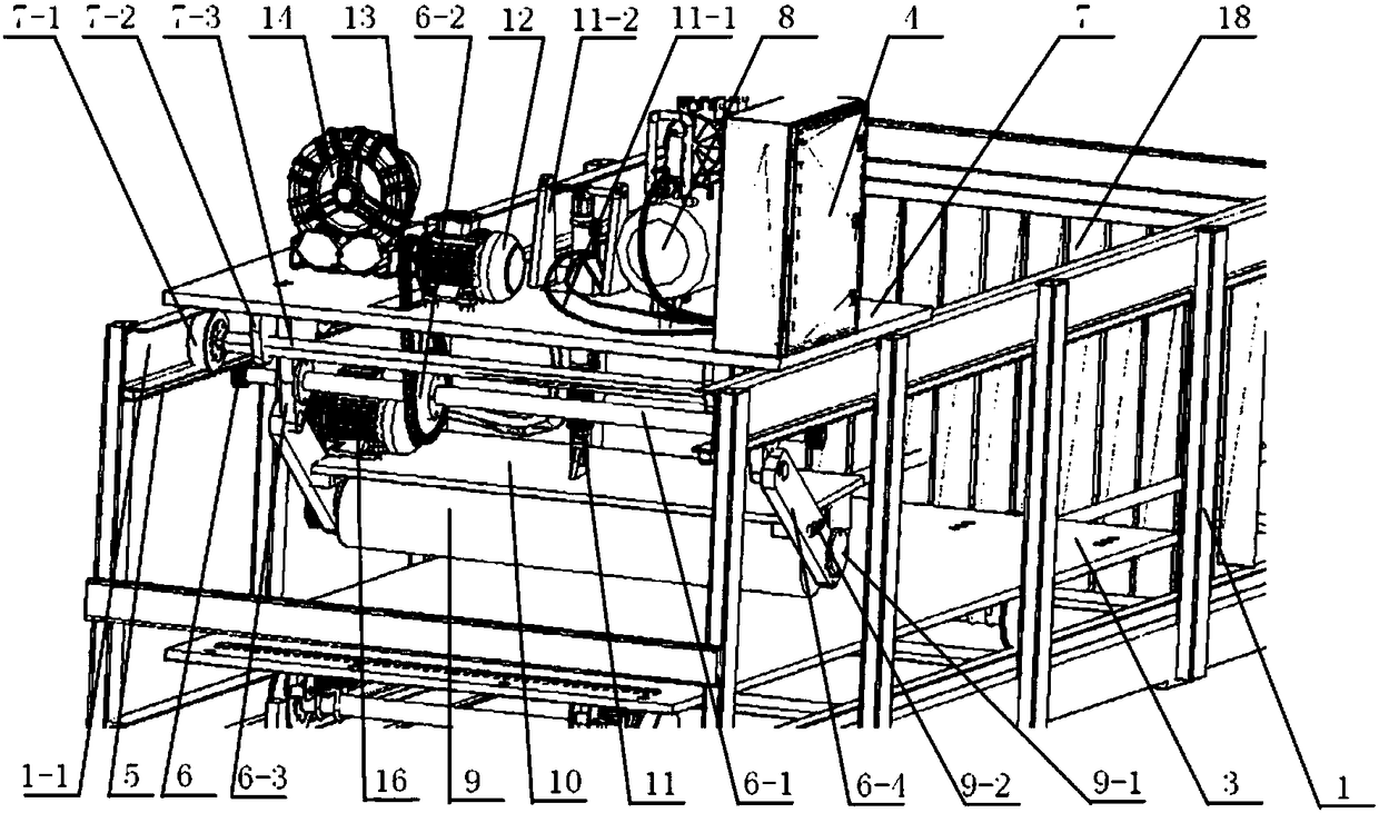 Intelligent steel template grinding system