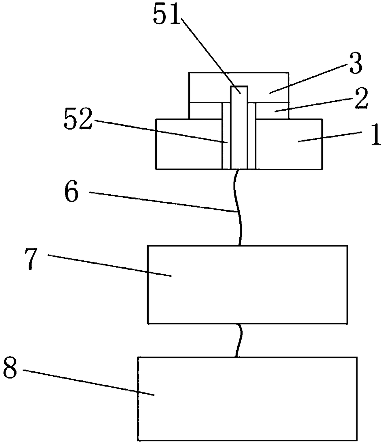 A device and method for monitoring target material consumption