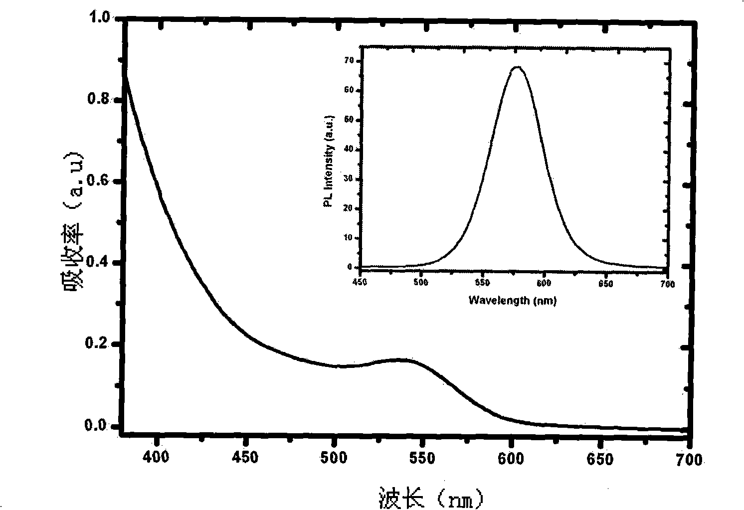 Alpha fetal protein (AFP) detection method based on fluorescent nano luminous and magnetic nano material