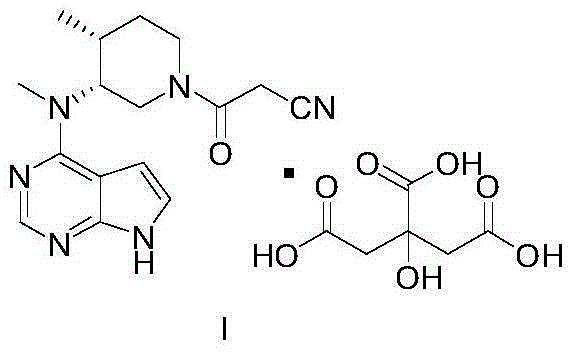 Preparation method of tofacitinib