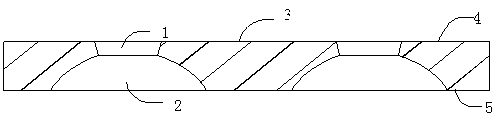 Vapor plating method for organic light-emitting diode