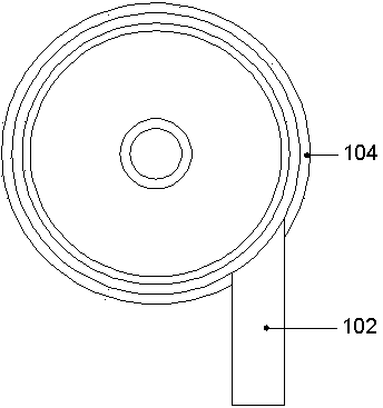 Single-fulcrum magnetomotive centrifugal blood pump