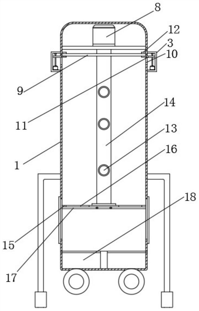 Preparation device of sludge biochar soil remediation agent