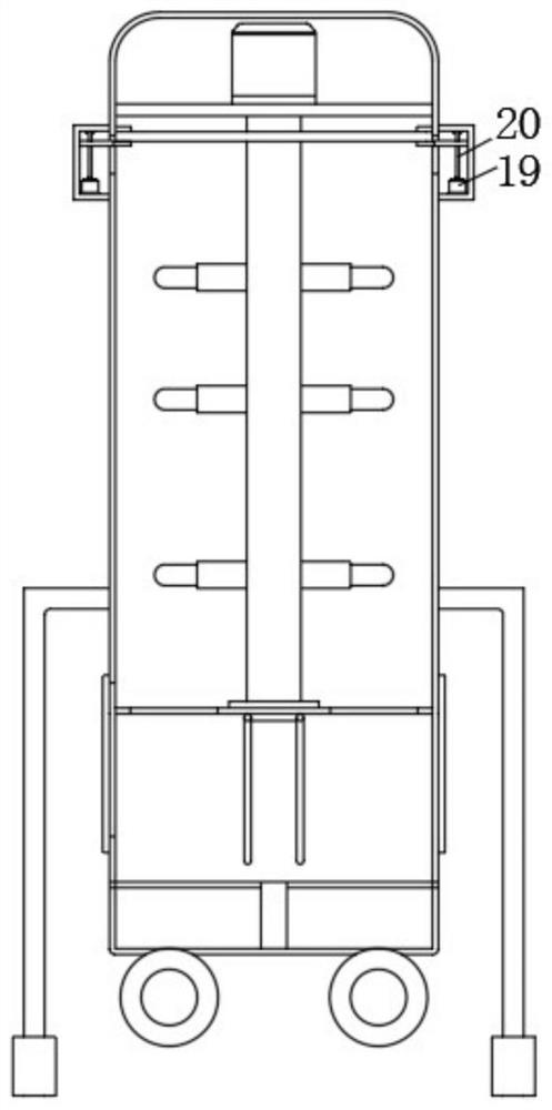 Preparation device of sludge biochar soil remediation agent