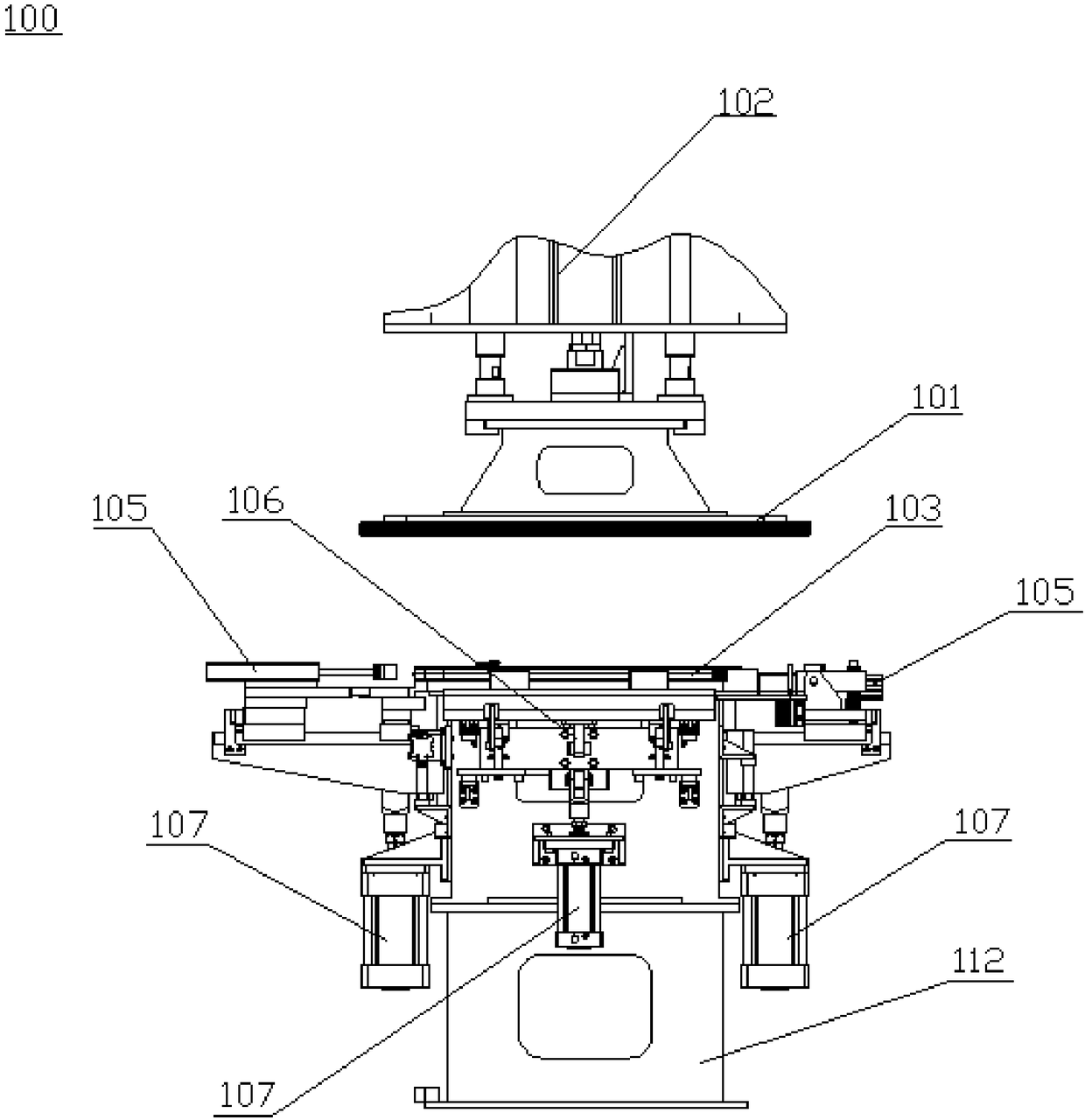 Edge covering machine and automatic edge covering system with same