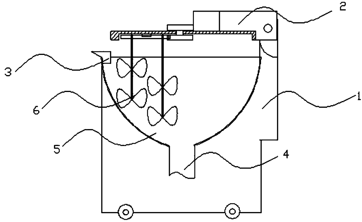 Feeding barrel of pharmaceutical tablet press