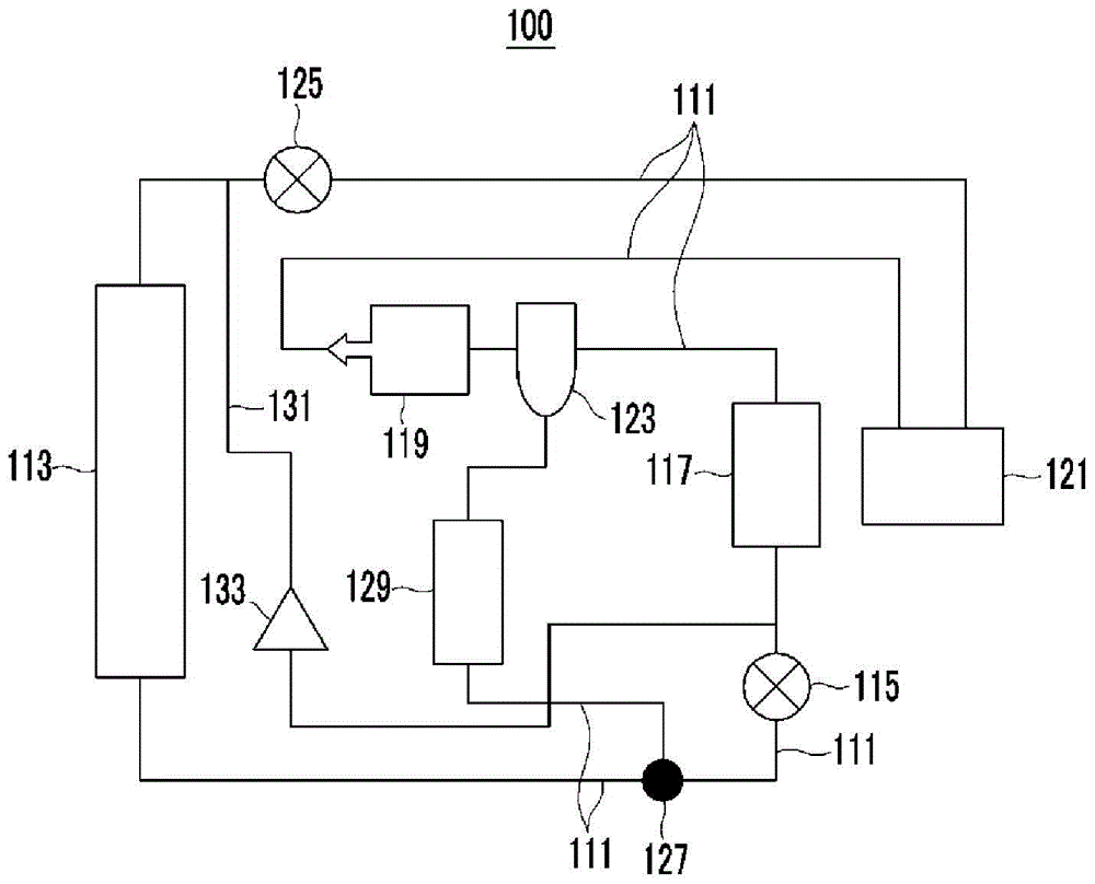 Heat pump system for vehicle