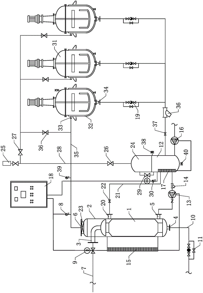 Low-pressure steam generating device