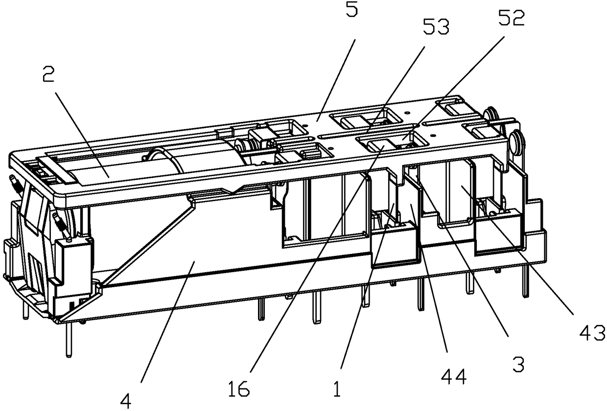 Safe relay and movable contact spring therefor