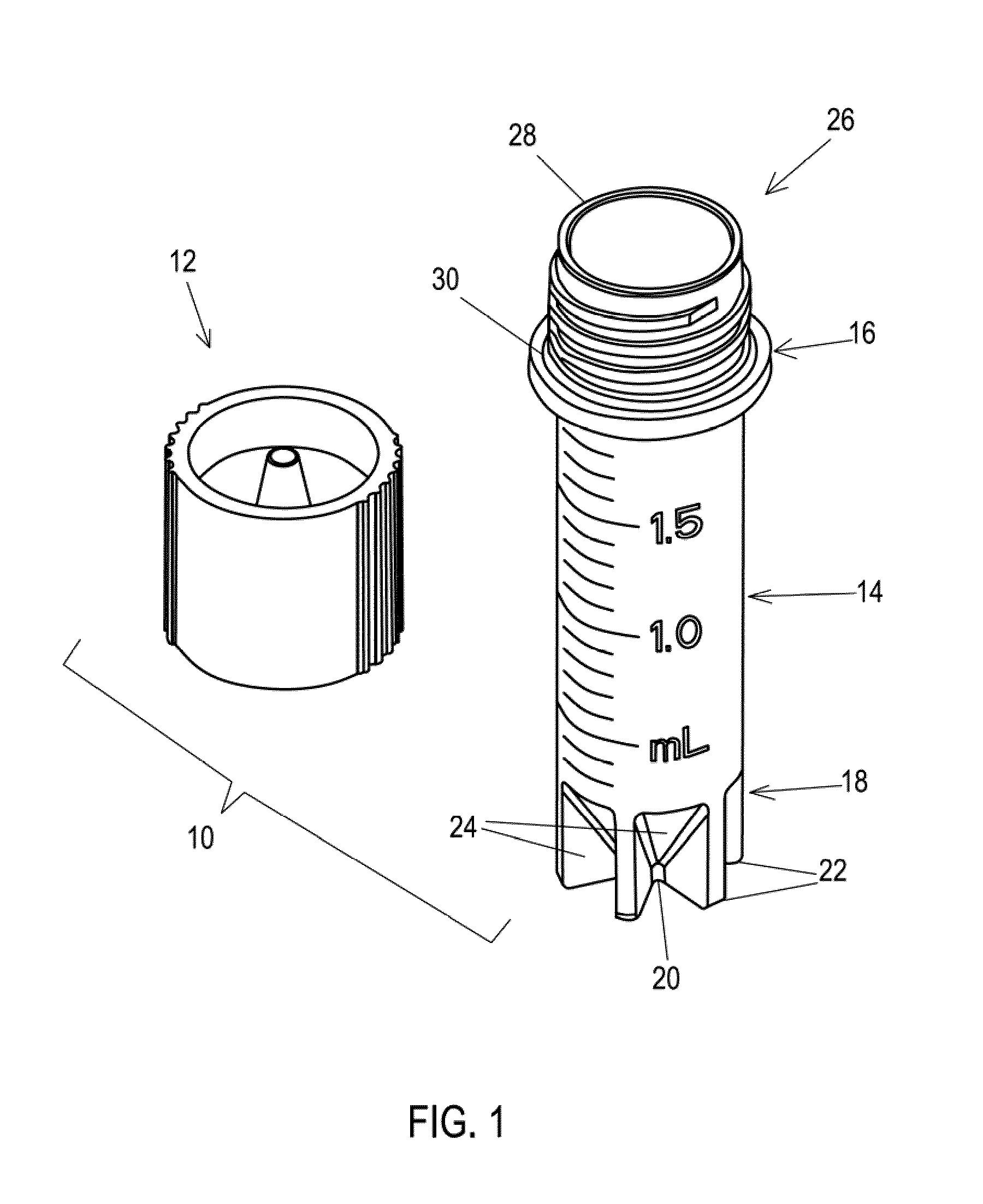 Cryogenic storage container