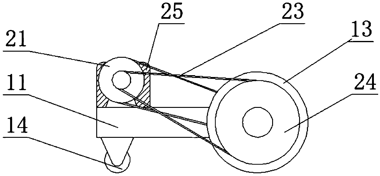 Automatic solar panel cleaning device