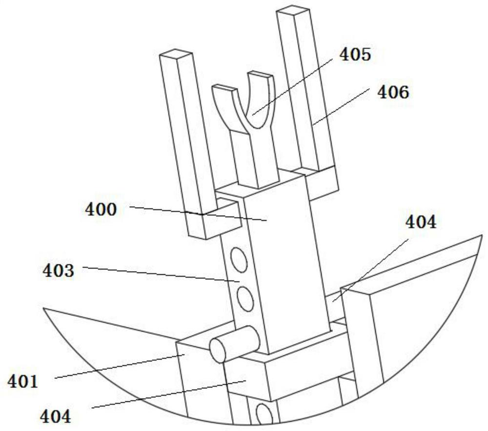 Auxiliary vision testing device for Ophthalmology Department