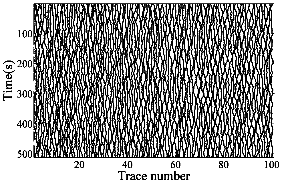 Weighted nuclear norm minimization algorithm based on enhanced block matching precision, desert earthquake low-and-intermediate-frequency noise suppression method and application