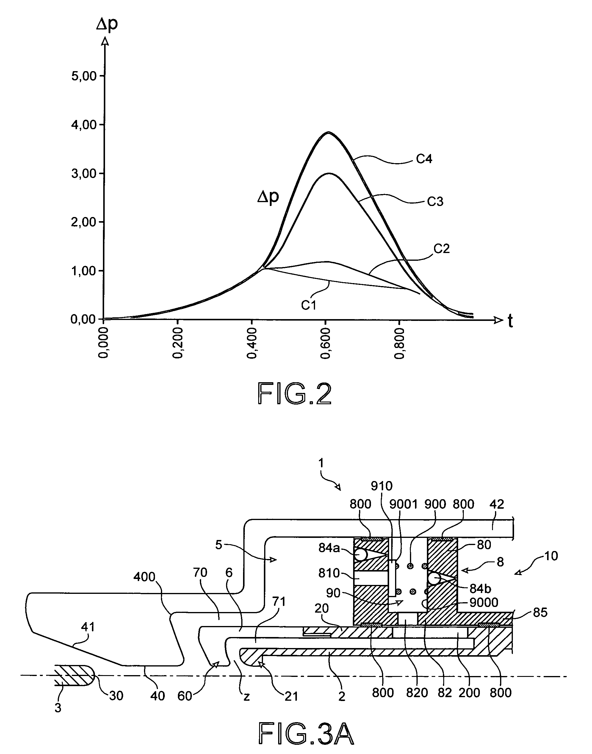 Interrupting chamber for high-voltage circuit breaker with improved arc blow-out