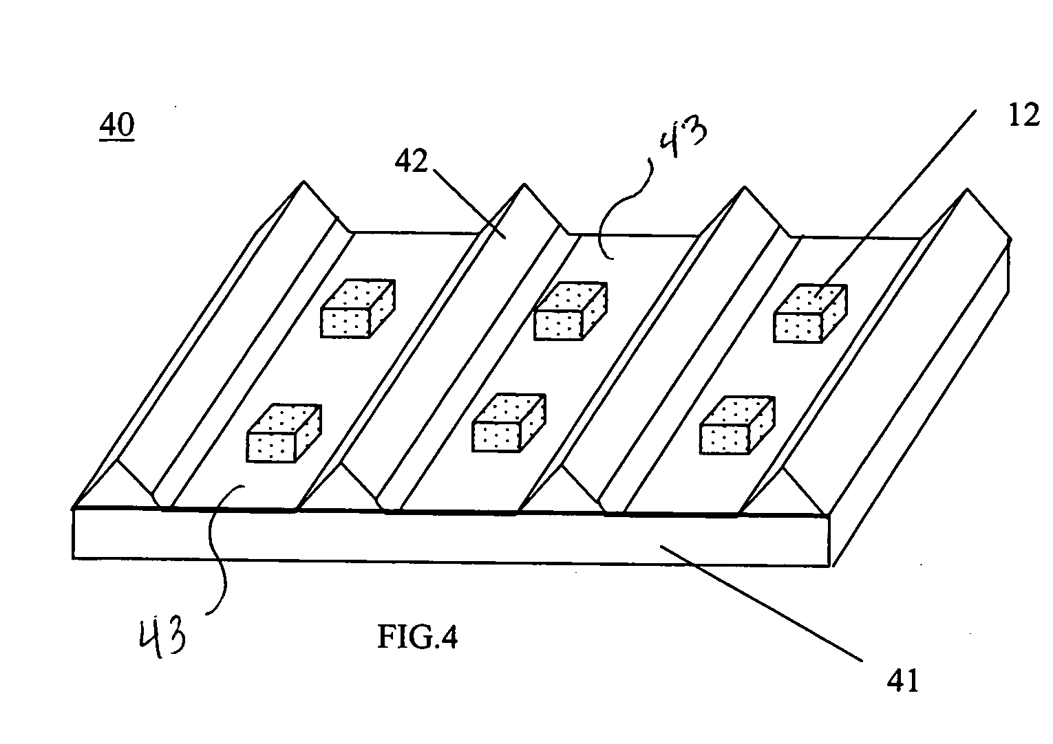 Light emitting diode arrays with improved light extraction