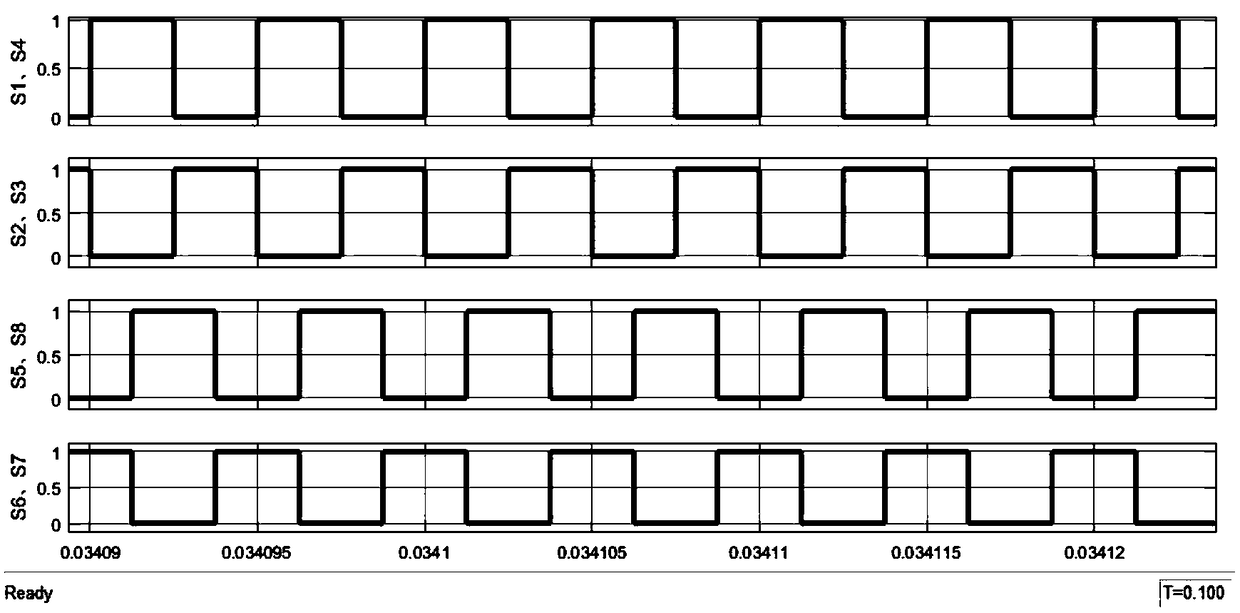 Two-path parallel connection-based two-phase type wireless electric energy transmission device