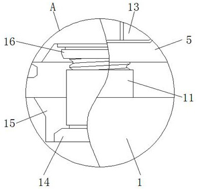 Support base with levelness correcting function and used for metal plate processing