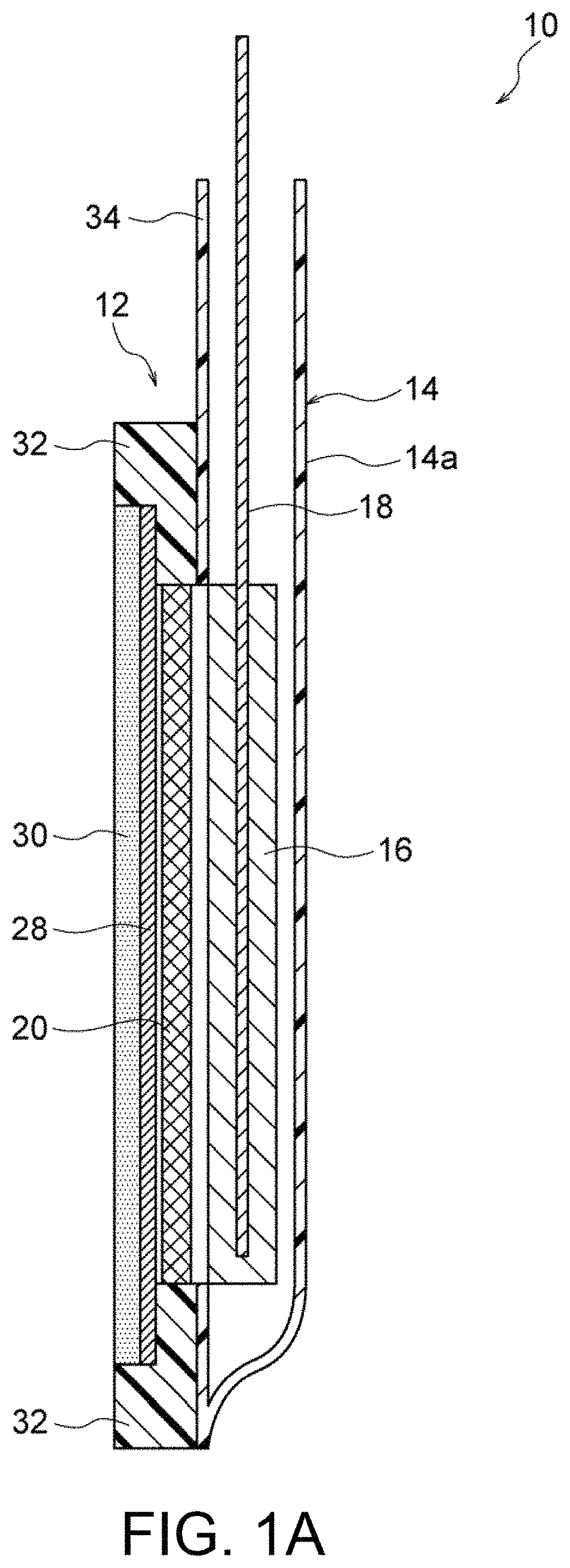 Electrode cartridge and zinc secondary cell using same