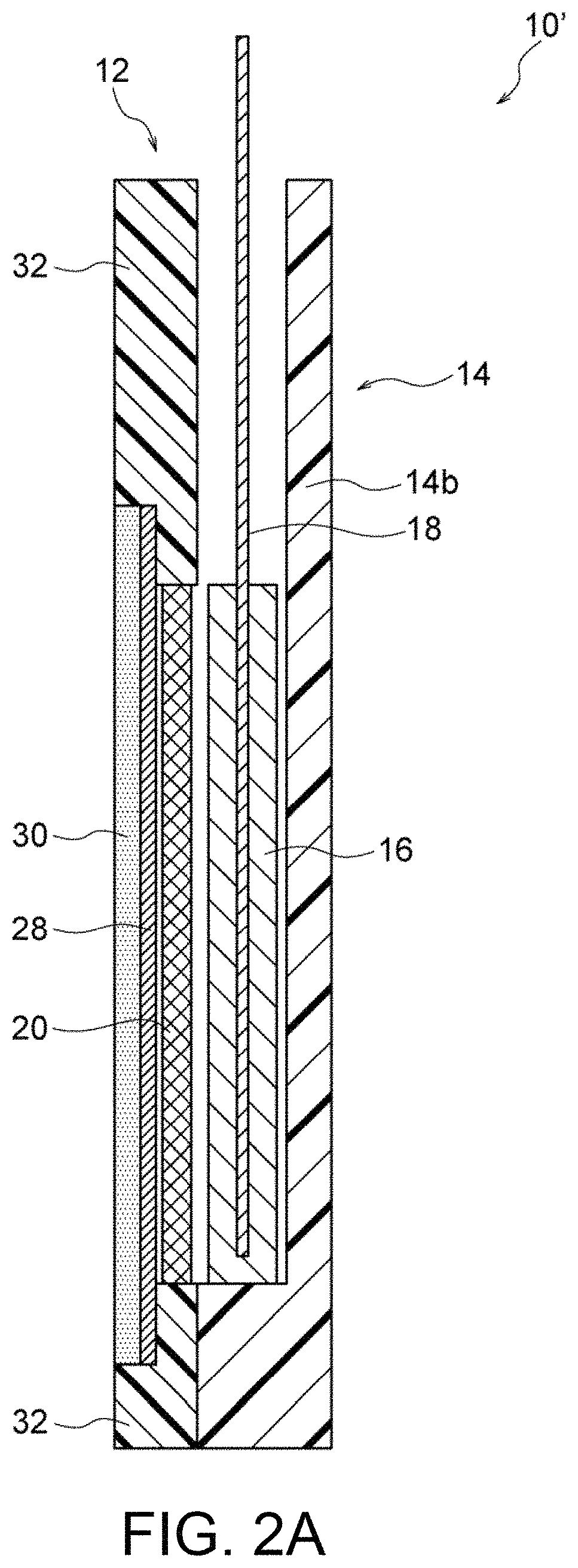 Electrode cartridge and zinc secondary cell using same