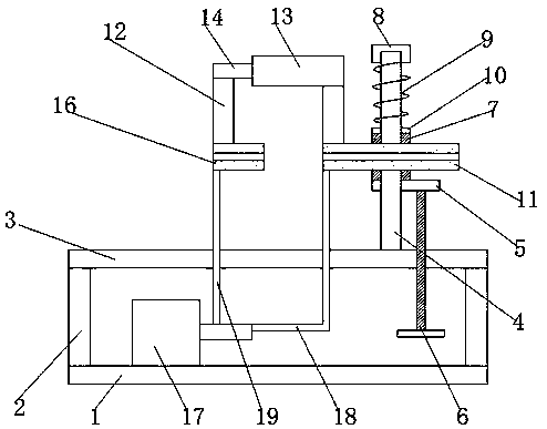 Closed needle threading device for orthopedics department