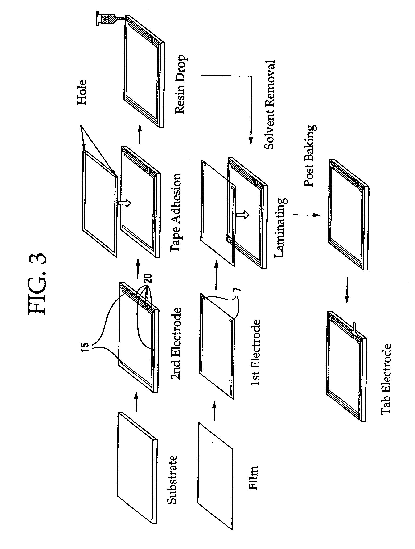 Organic conductive polymer composition, transparent conductive film, transparent conductor, and input device and process for producing the same