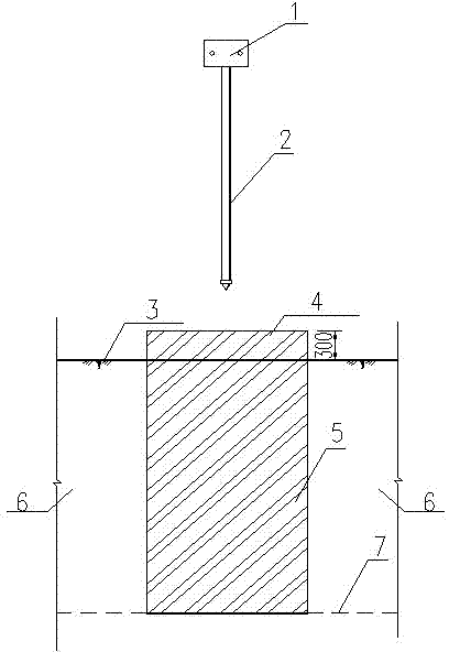 A construction method of high-pressure rotary spraying hollow reinforced pipe pile and high-pressure rotary sprayed hollow reinforced pipe pile